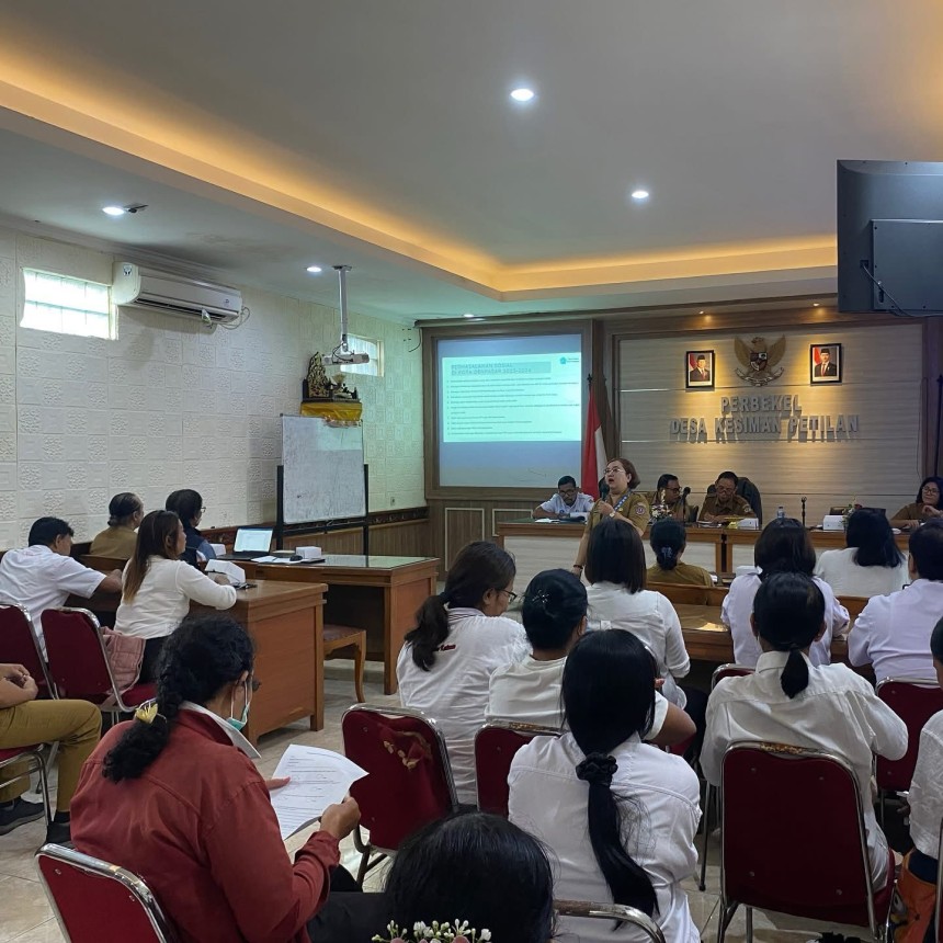 Kegiatan TKSK Menyapa di Desa Kesiman Petilan