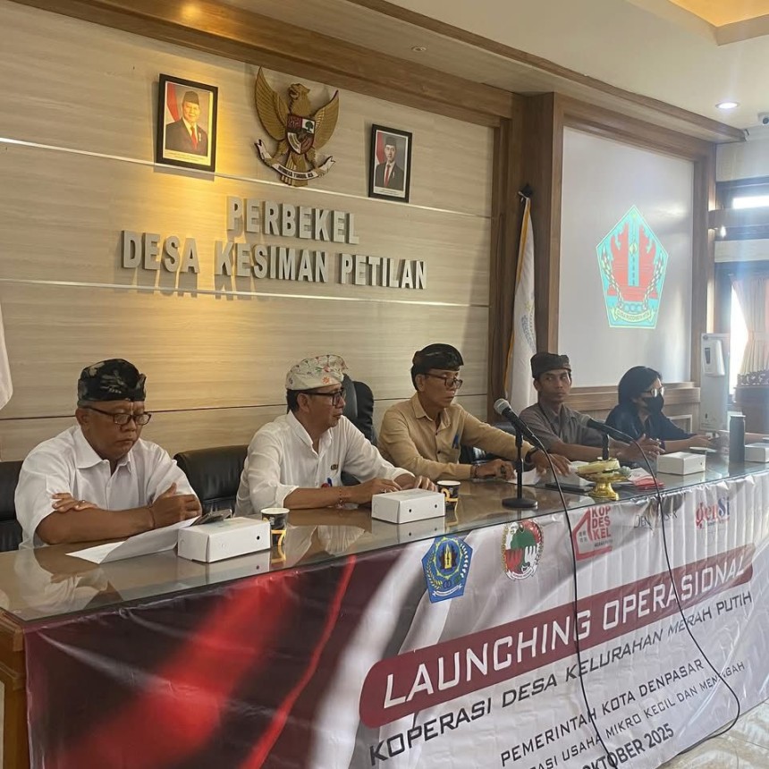 Launching Koperasi Desa Merah Putih Kesiman Petilan