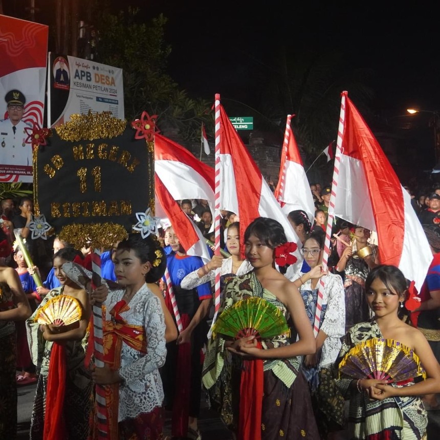 Malam Apresiasi Kirab Obor Desa Kesiman Petilan Tahun 2024