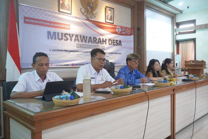 Musyawarah Desa Kesiman Petilan