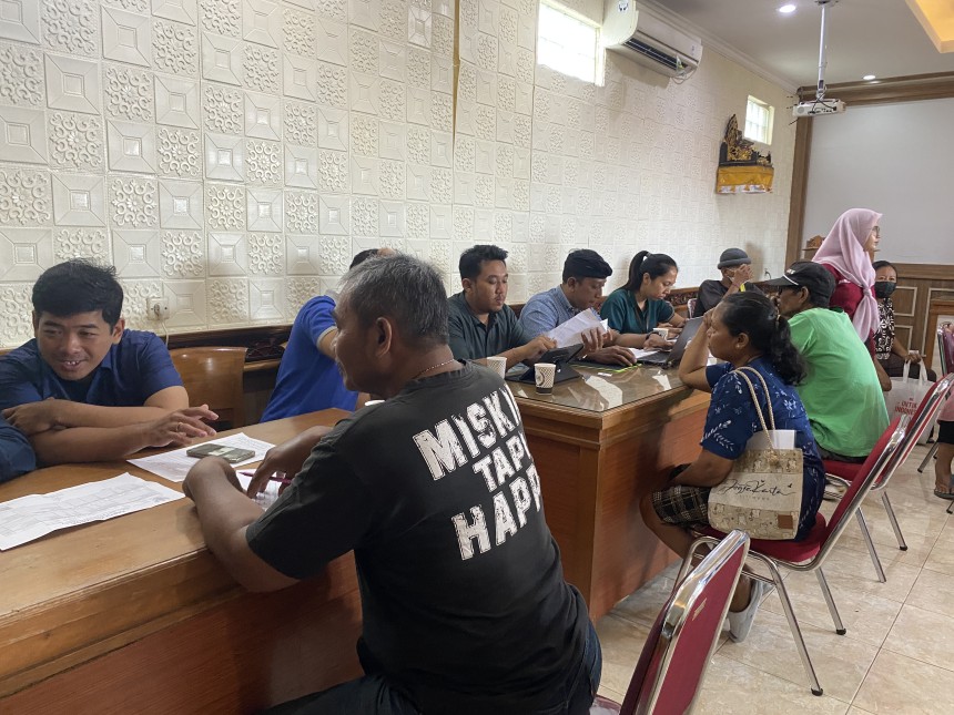 Pelaksanaan Kegiatan JKN Goes To Banjar Dari Dinas Sosial Kota Denpasar