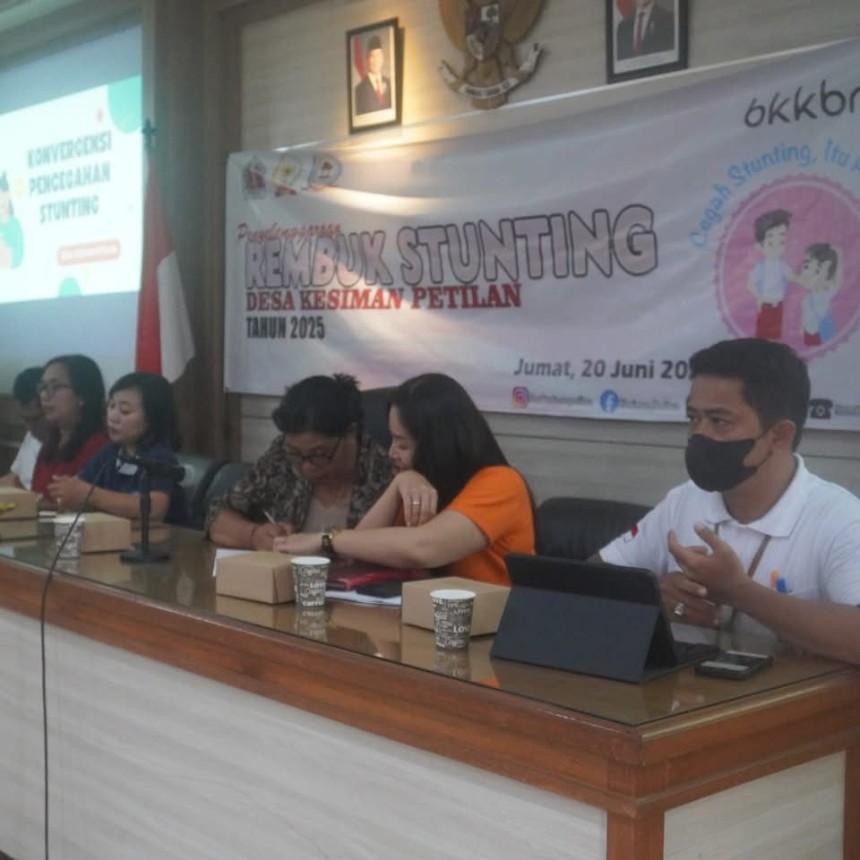 Penyelenggaraan Rembuk Stunting Desa Kesiman Petilan Tahun 2025