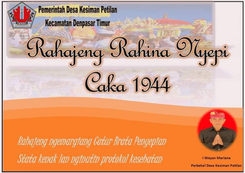 Rahajeng Rahina Nyepi Saka 1944