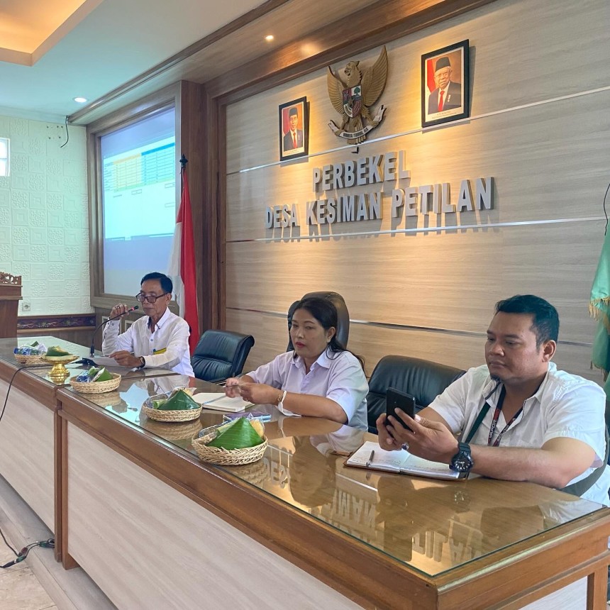 Rapat Evaluasi SDGs Desa Kesiman Petilan