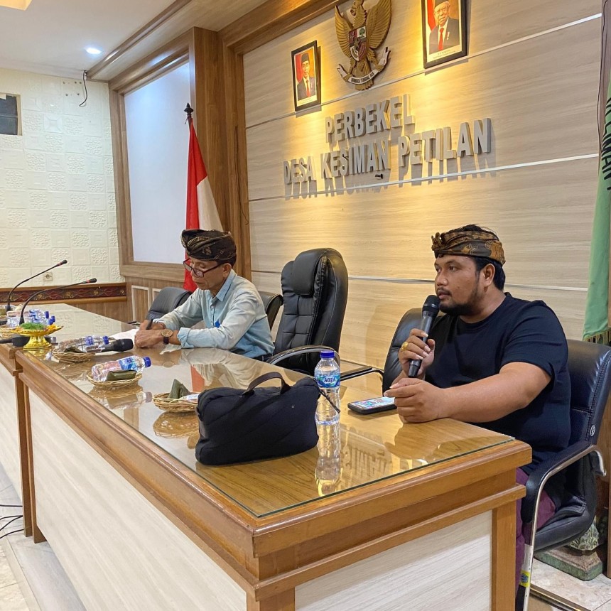 Rapat Persiapan Lomba Bulan Bung Karno Desa Kesiman Petilan Tahun 2024