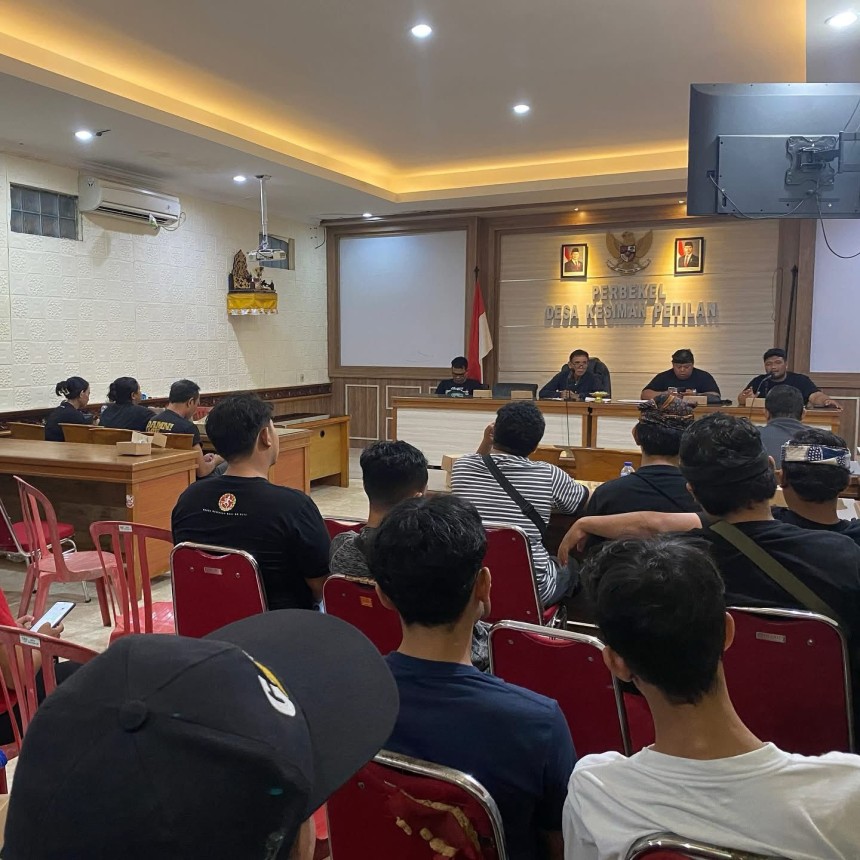 Rapat Persiapan Lomba Ogoh-Ogoh Desa Kesiman Petilan