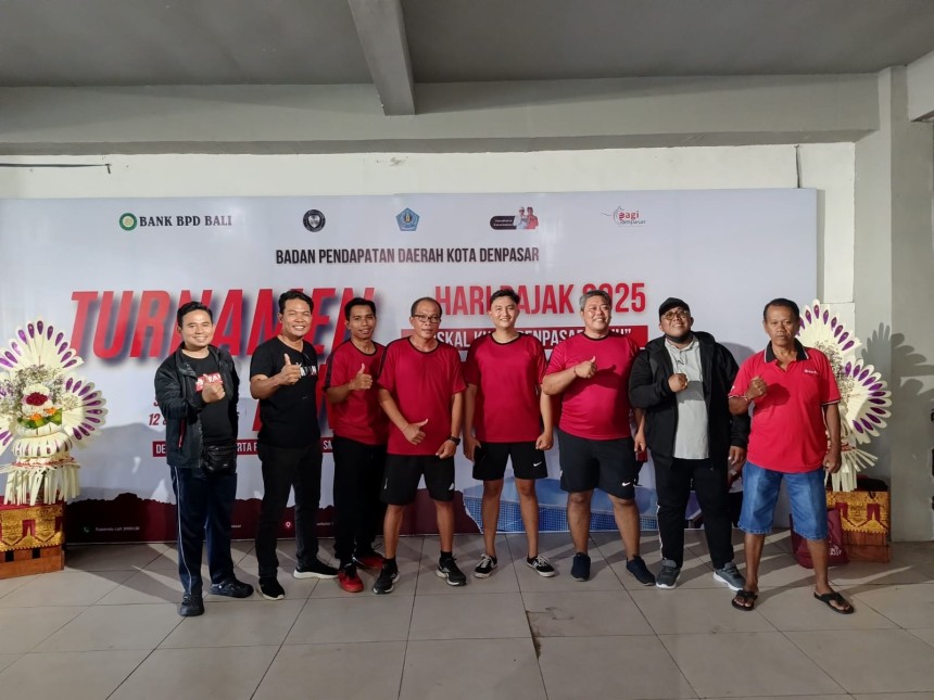 Turnamen Tenis Meja dalam rangka Hari Pajak 2025